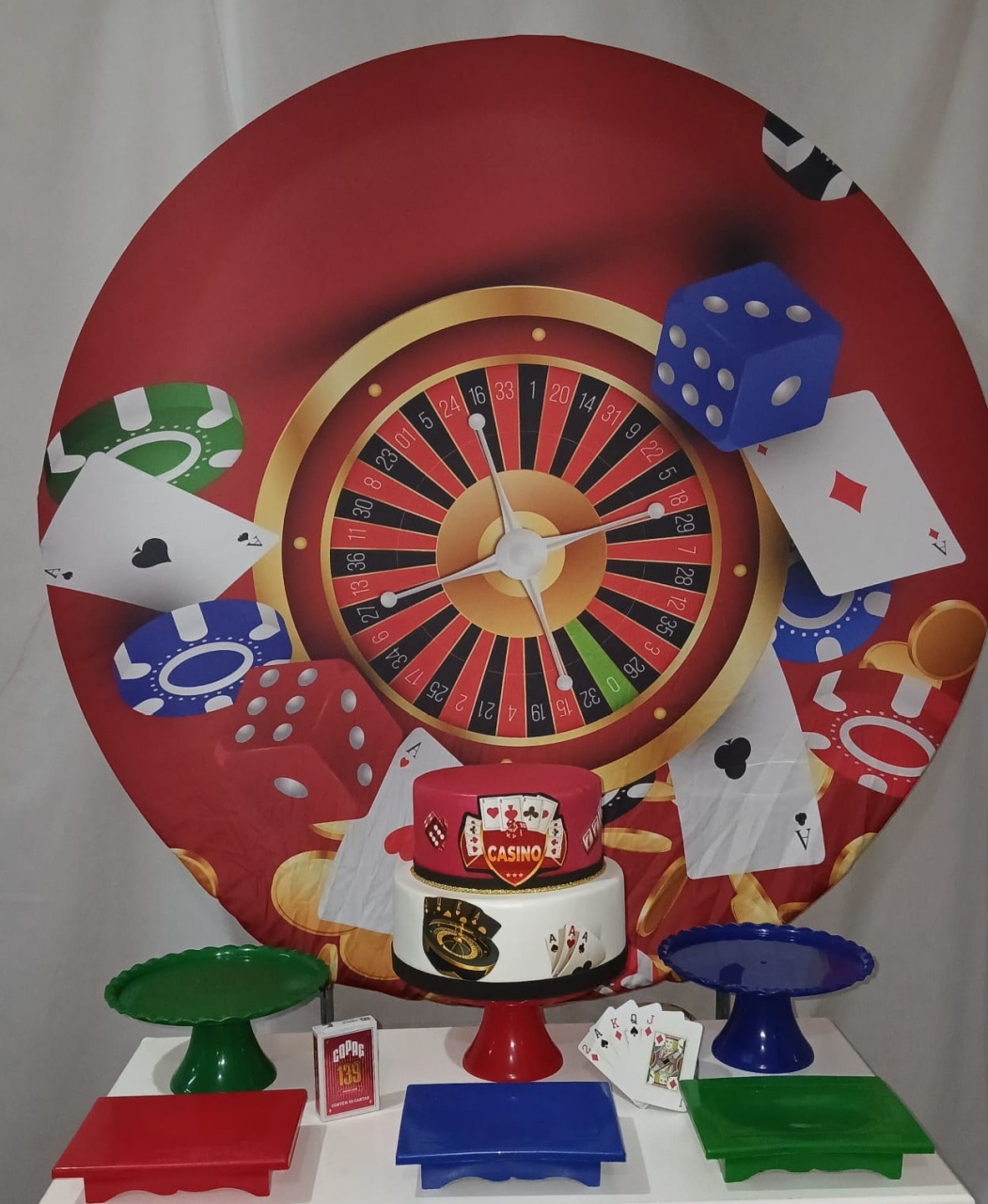 Kit Sem Mesa Cassino - Realize Decorações