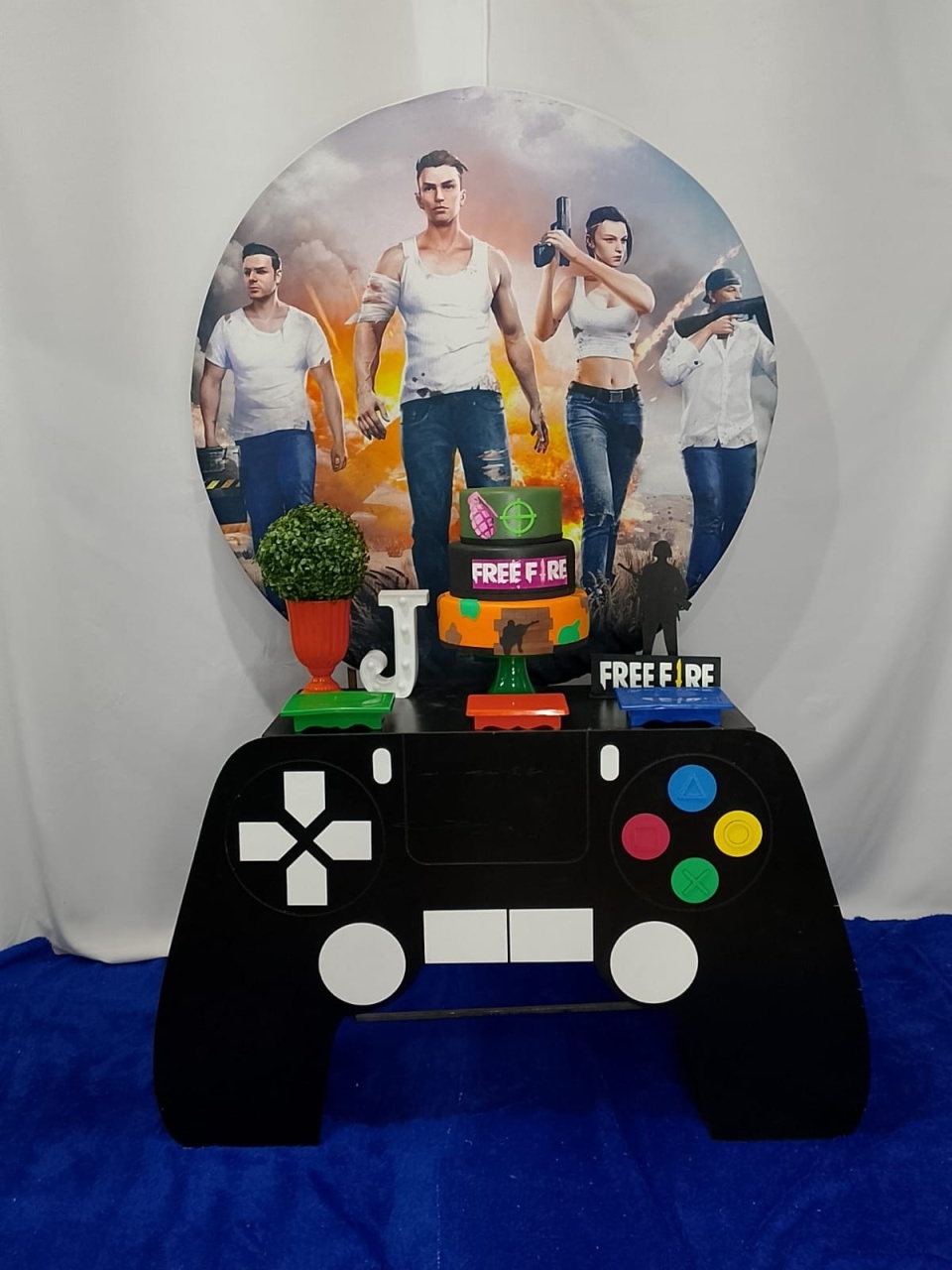 Pegue E Monte Free Fire 2 - Realize Decorações