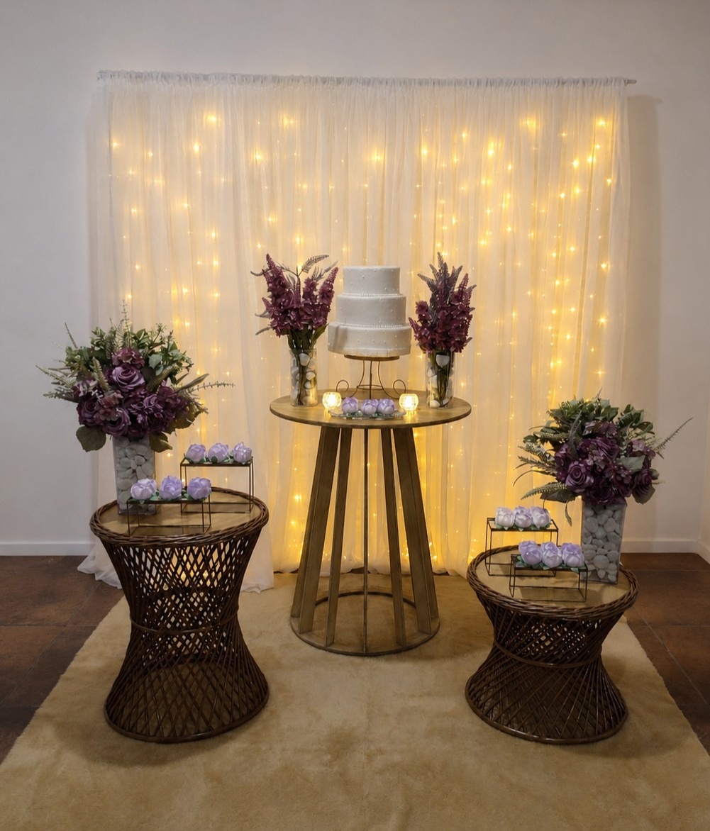 Casamento Com Montagem Lilás 1 - Realize Decorações