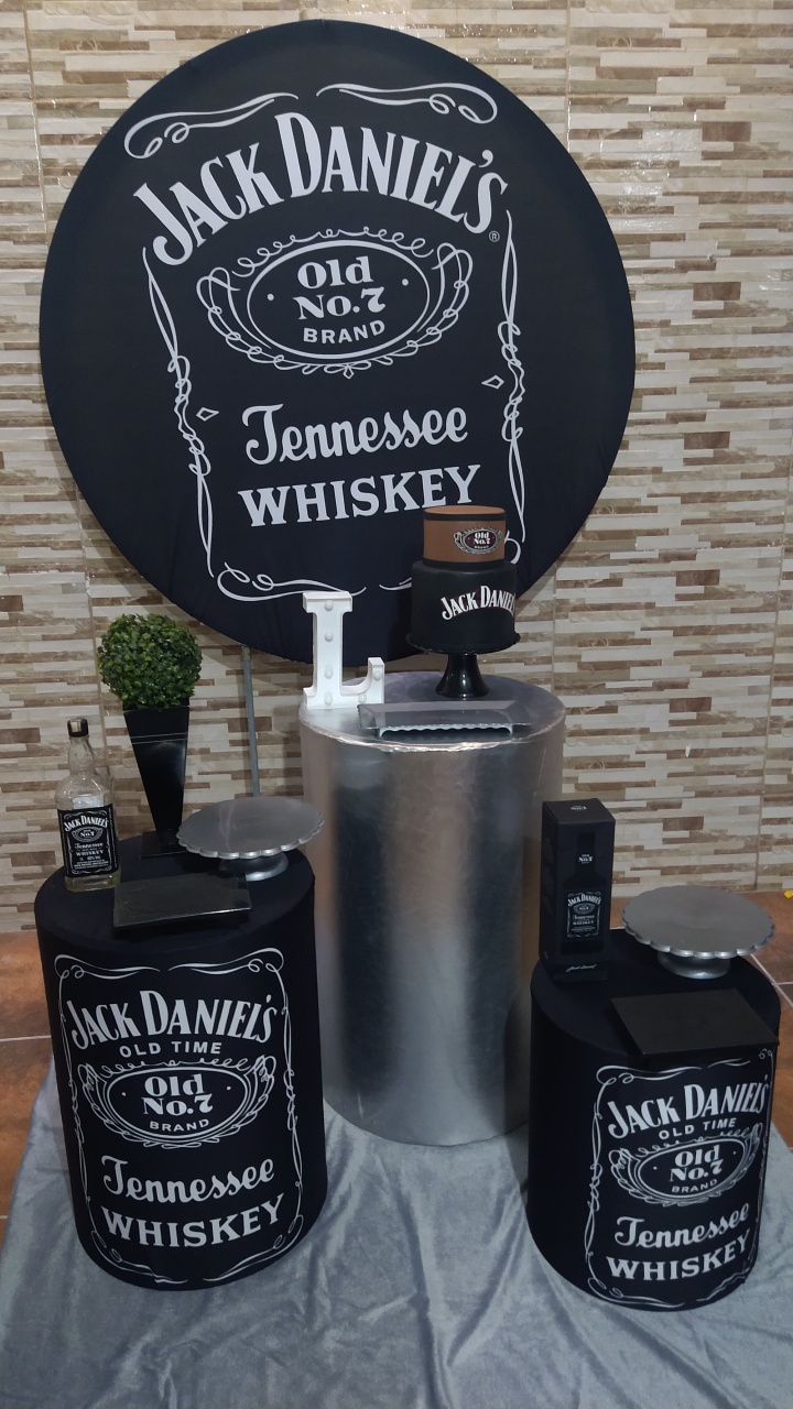 Pegue E Monte Jack Daniels - Realize Decorações