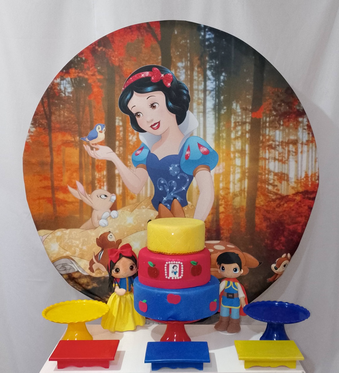 Kit Sem Mesa Branca de Neve  - Realize Decorações
