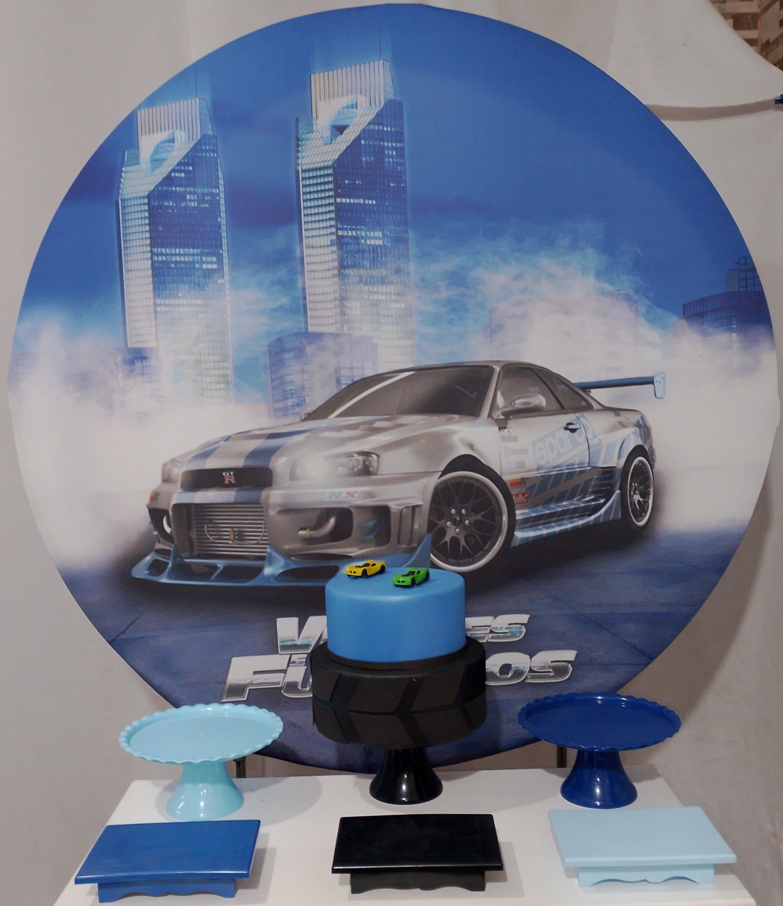 Kit Sem Mesa Velozes E Furiosos - Realize Decorações