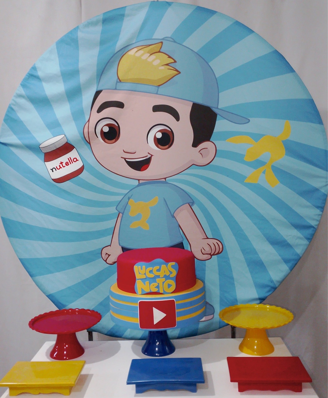 Kit Sem Mesa Lucas Neto - Realize Decorações