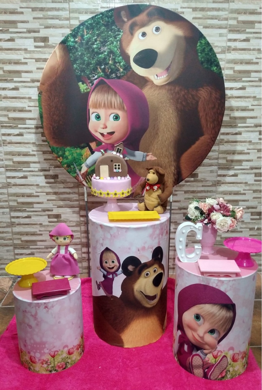 Pegue E Monte Marsha E O Urso - Realize Decorações