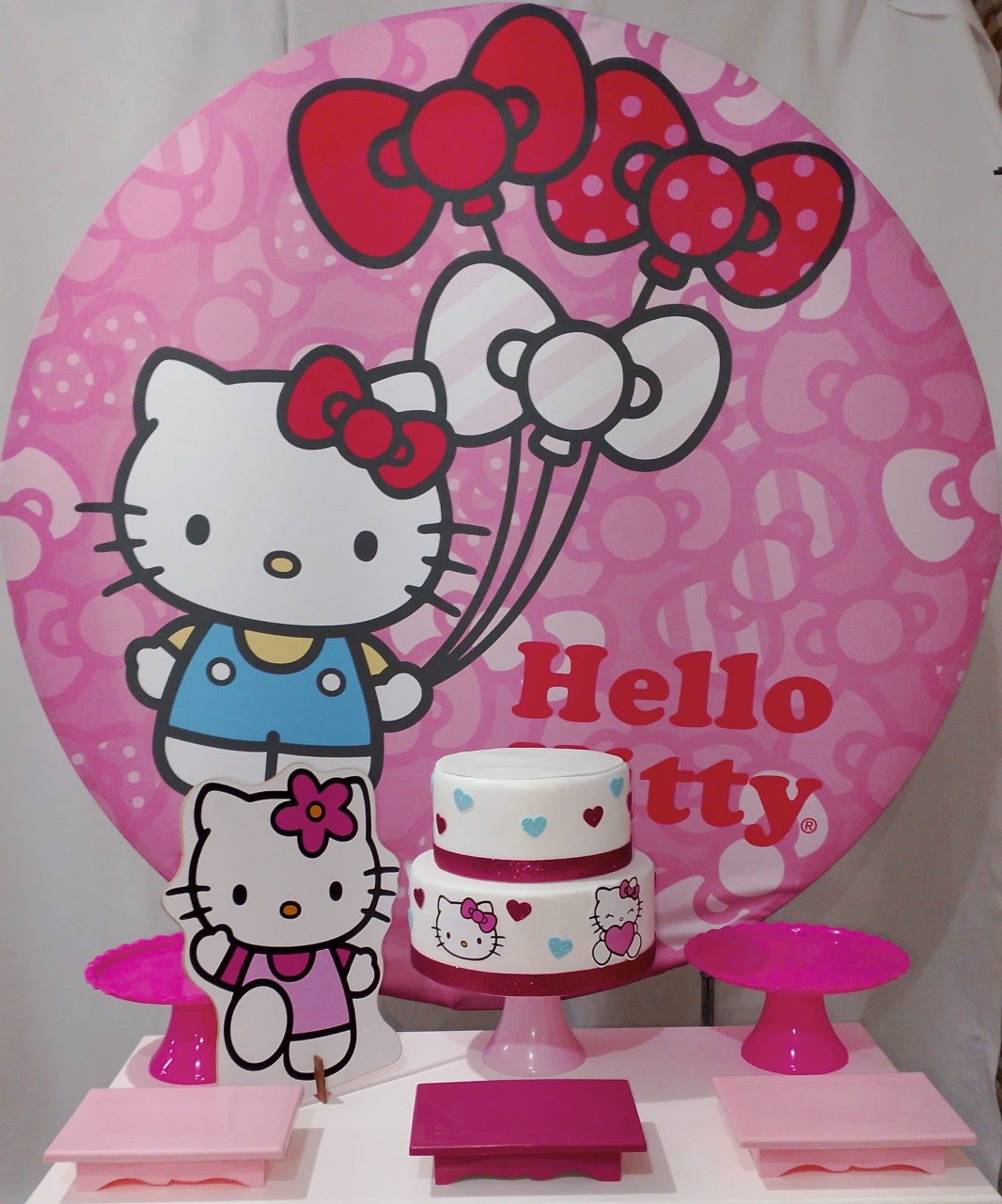 Kit Sem Mesa Hello Kitty  - Realize Decorações