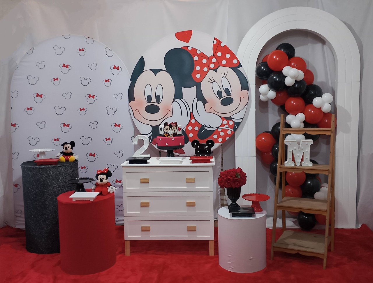 Pegue E Monte Minnie E Mickey  - Realize Decorações