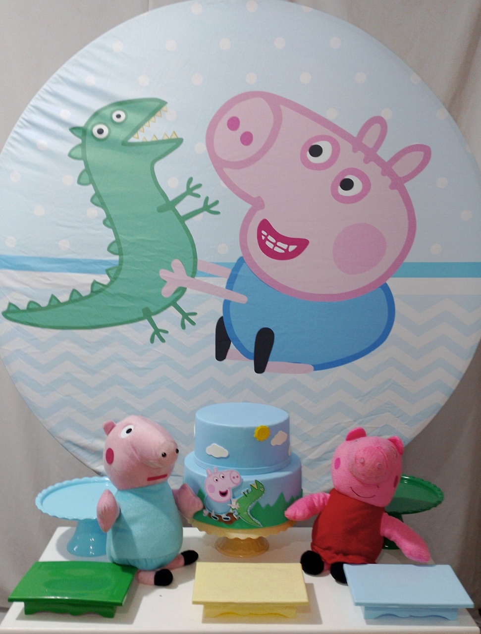 Kit Sem Mesa Jorge Pig  - Realize Decorações