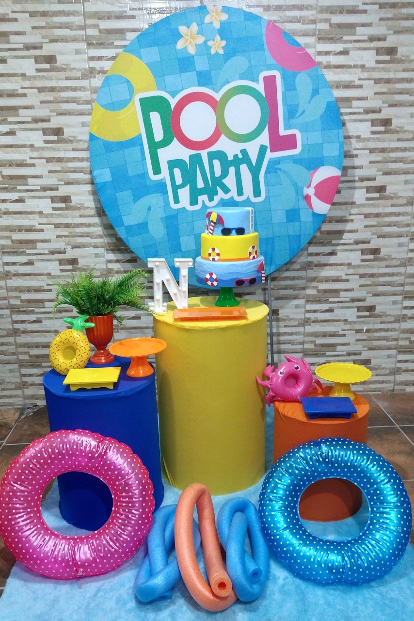 Pegue E Monte Pool Party - Realize Decorações