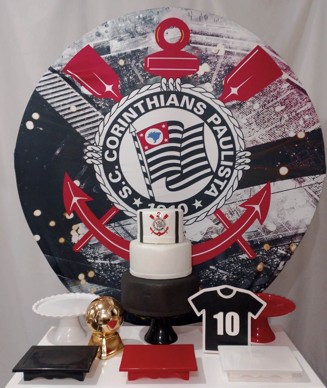 Kit Sem Mesa Corinthians  - Realize Decorações