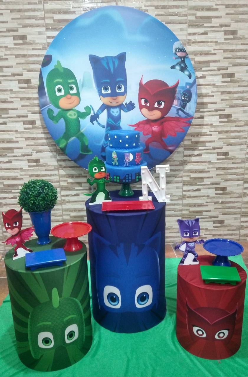Pegue E Monte Pj Masks - Realize Decorações