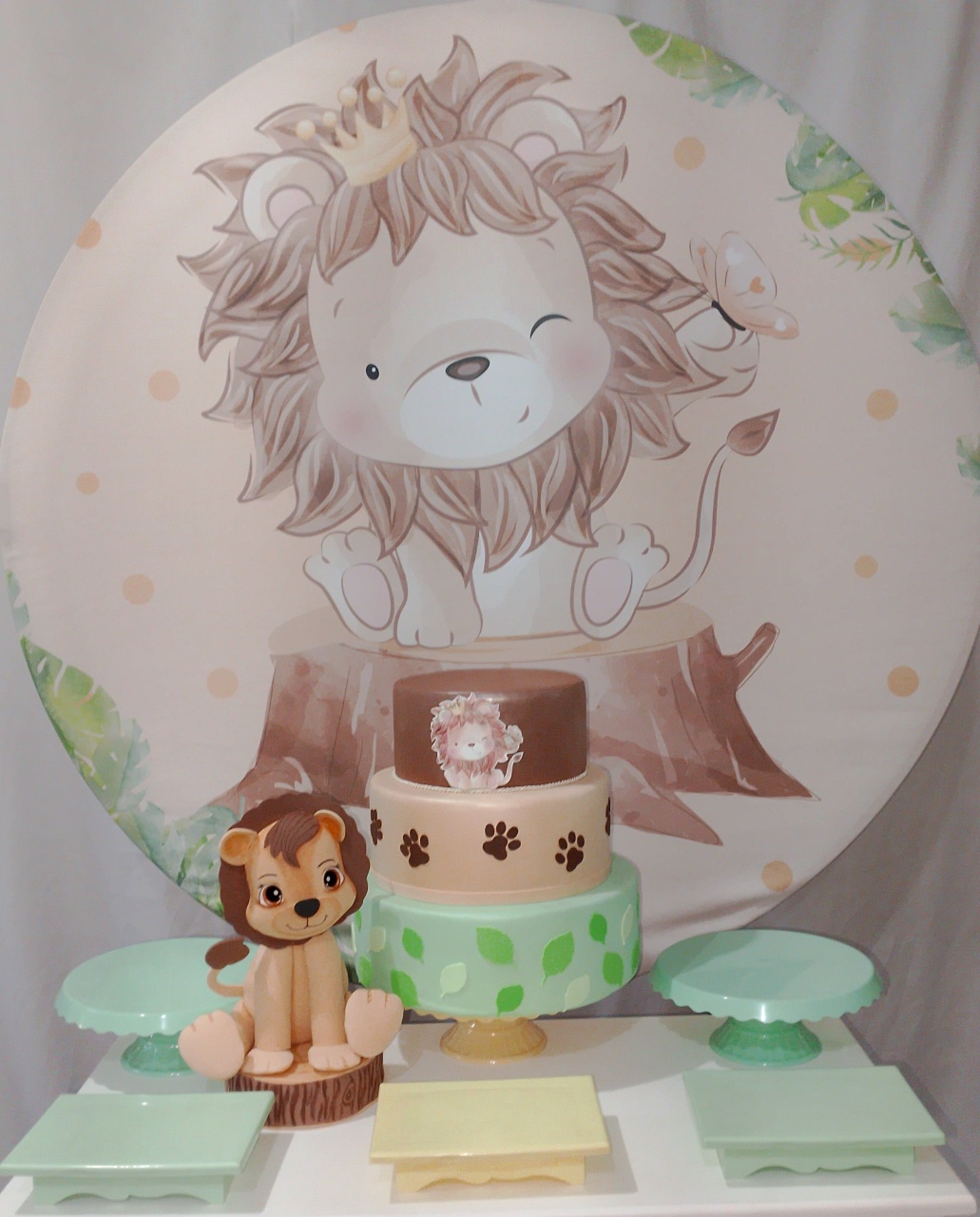 Kit Sem Mesa Leãozinho  - Realize Decorações