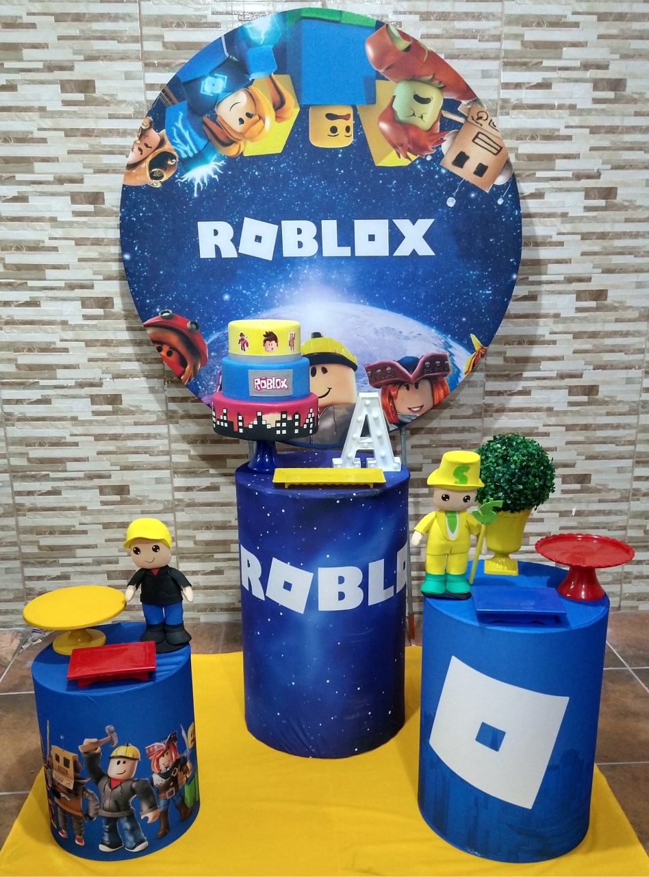 Pegue E Monte Roblox - Realize Decorações