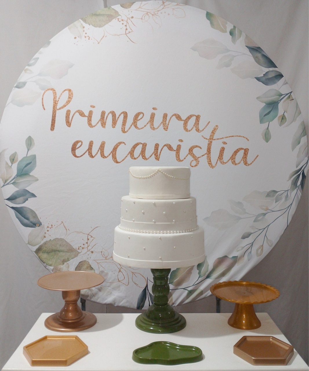 Kit Sem Mesa Primeira Eucaristia  - Realize Decorações