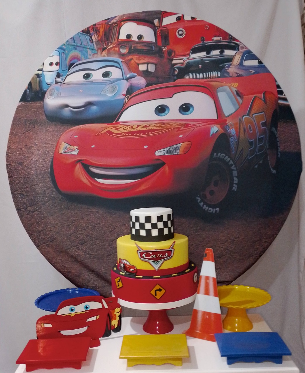 Kit Sem Mesa Carros - Realize Decorações