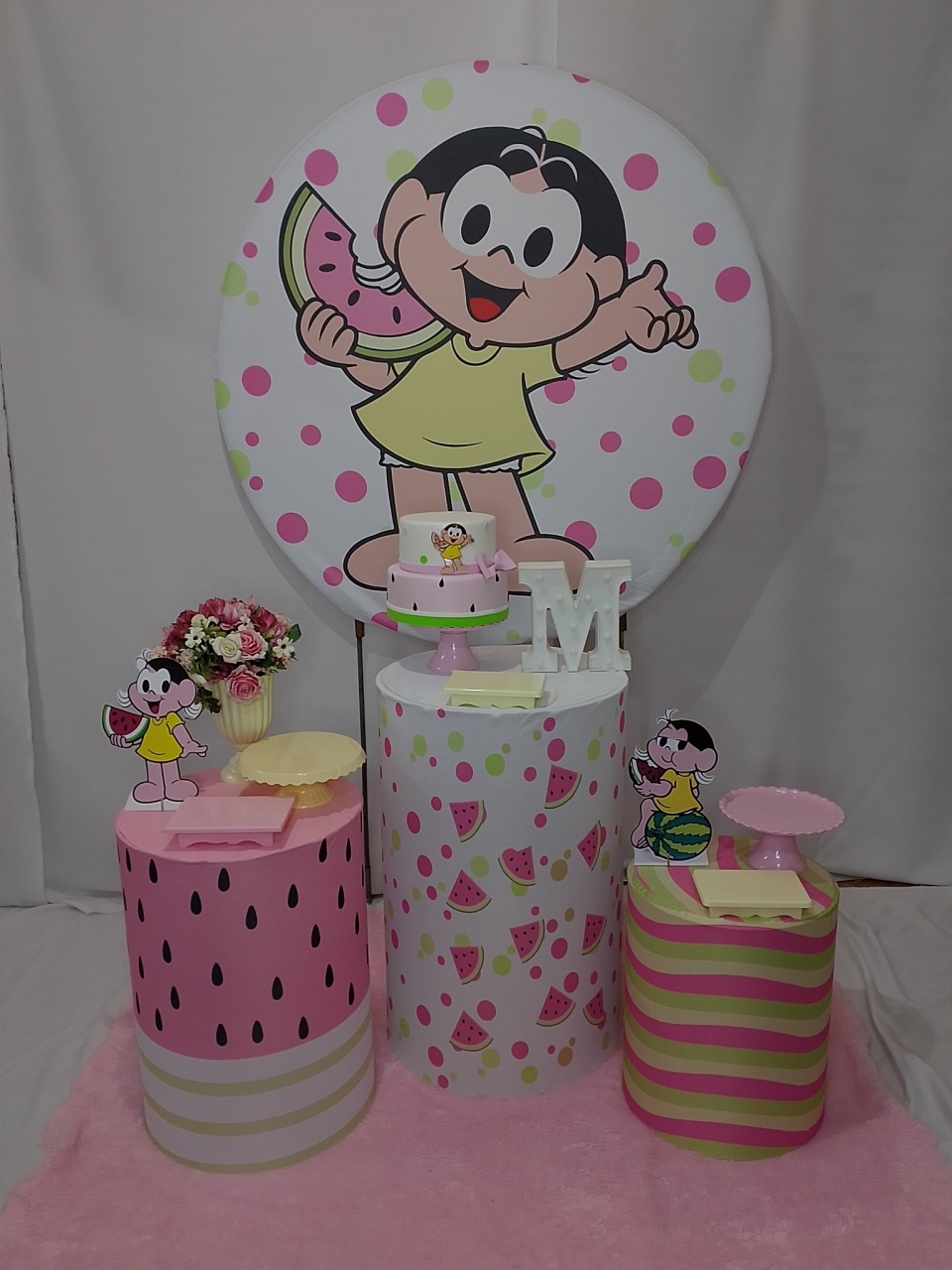 Pegue E Monte Magali Rosa - Realize Decorações