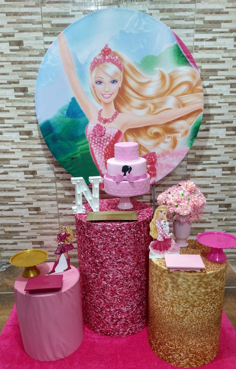 Pegue E Monte Barbie 1 - Realize Decorações