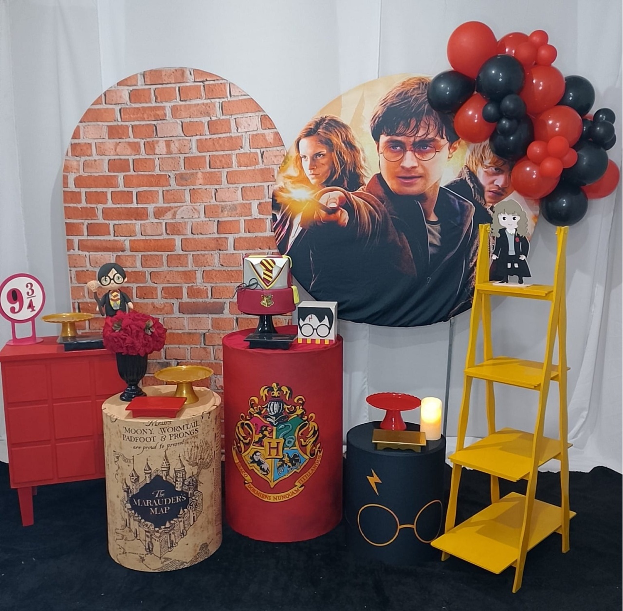 Pegue E Monte Harry Potter Luxo  - Realize Decorações