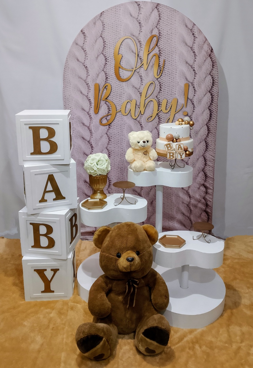 Chá Revelação Oh Baby 1 - Realize Decorações