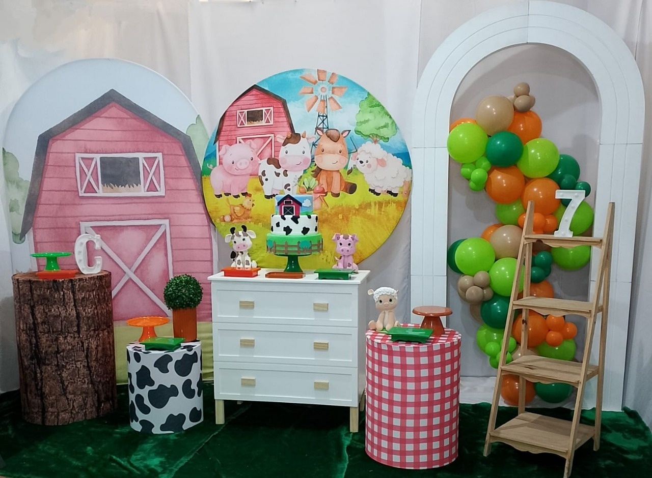 Pegue E Monte Fazendinha Luxo 1 - Realize Decorações