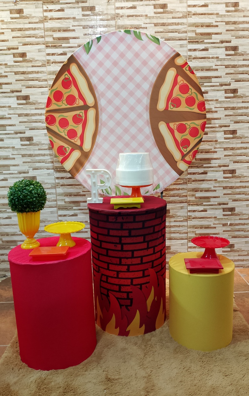 Pegue E Monte Pizza - Realize Decorações