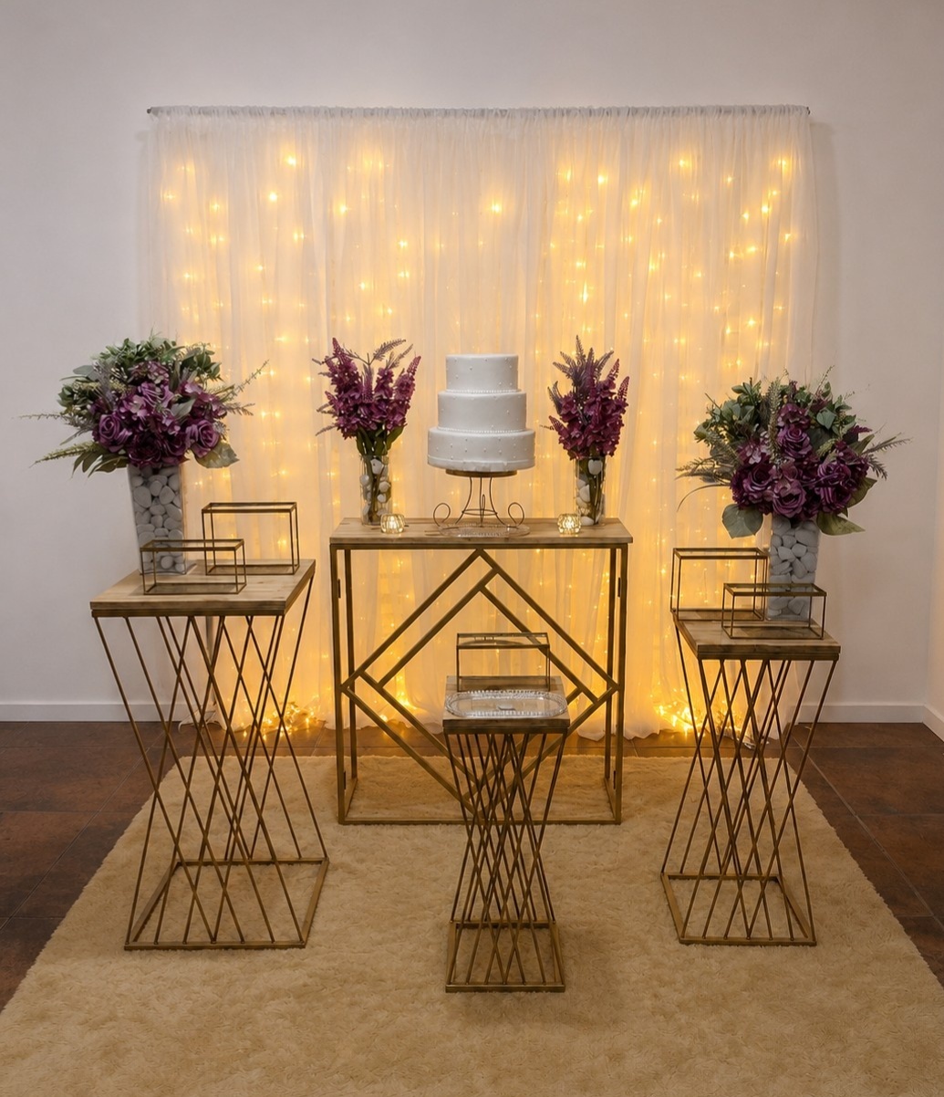 Casamento Com Montagem Lilás 2 - Realize Decorações