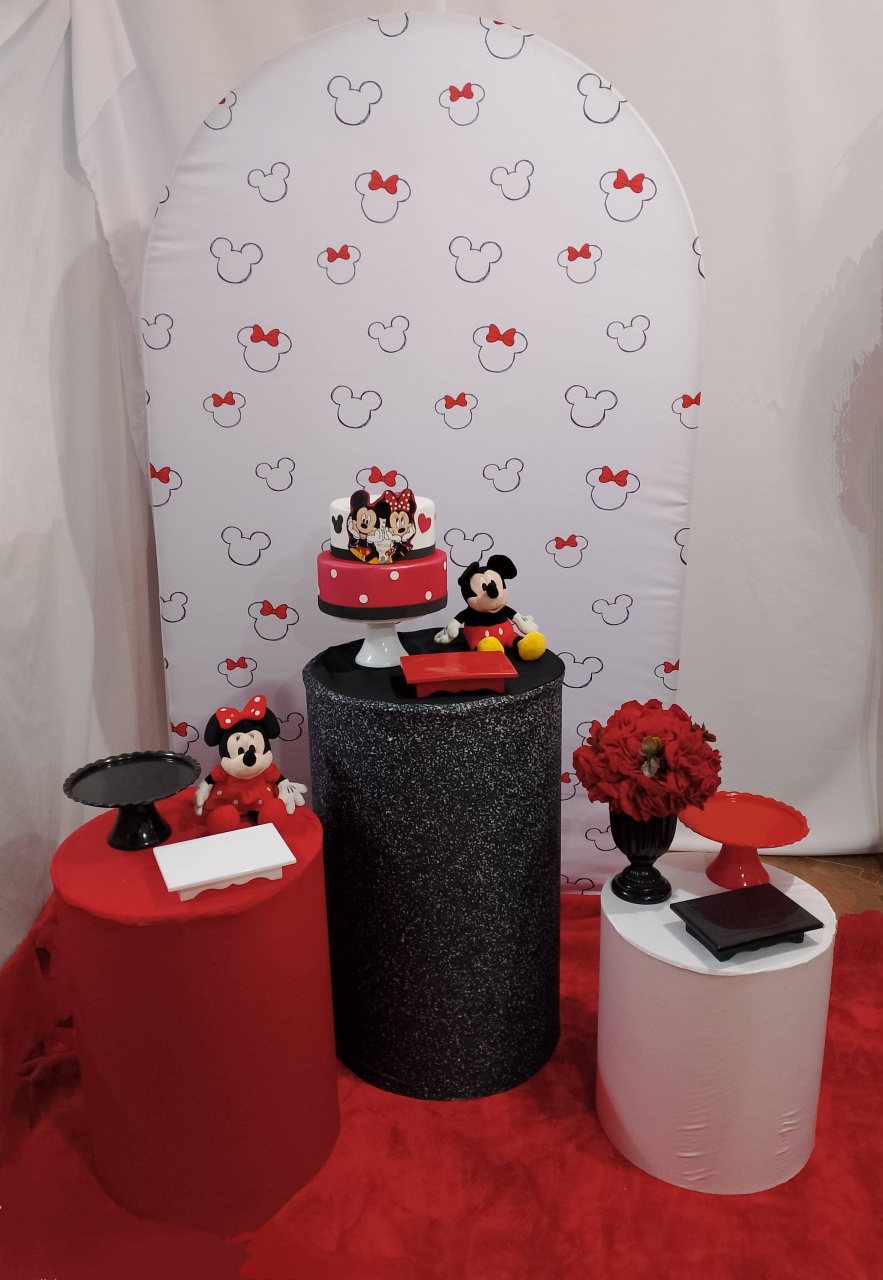 Pegue E Monte Mickey E Minie  Romano - Realize Decorações