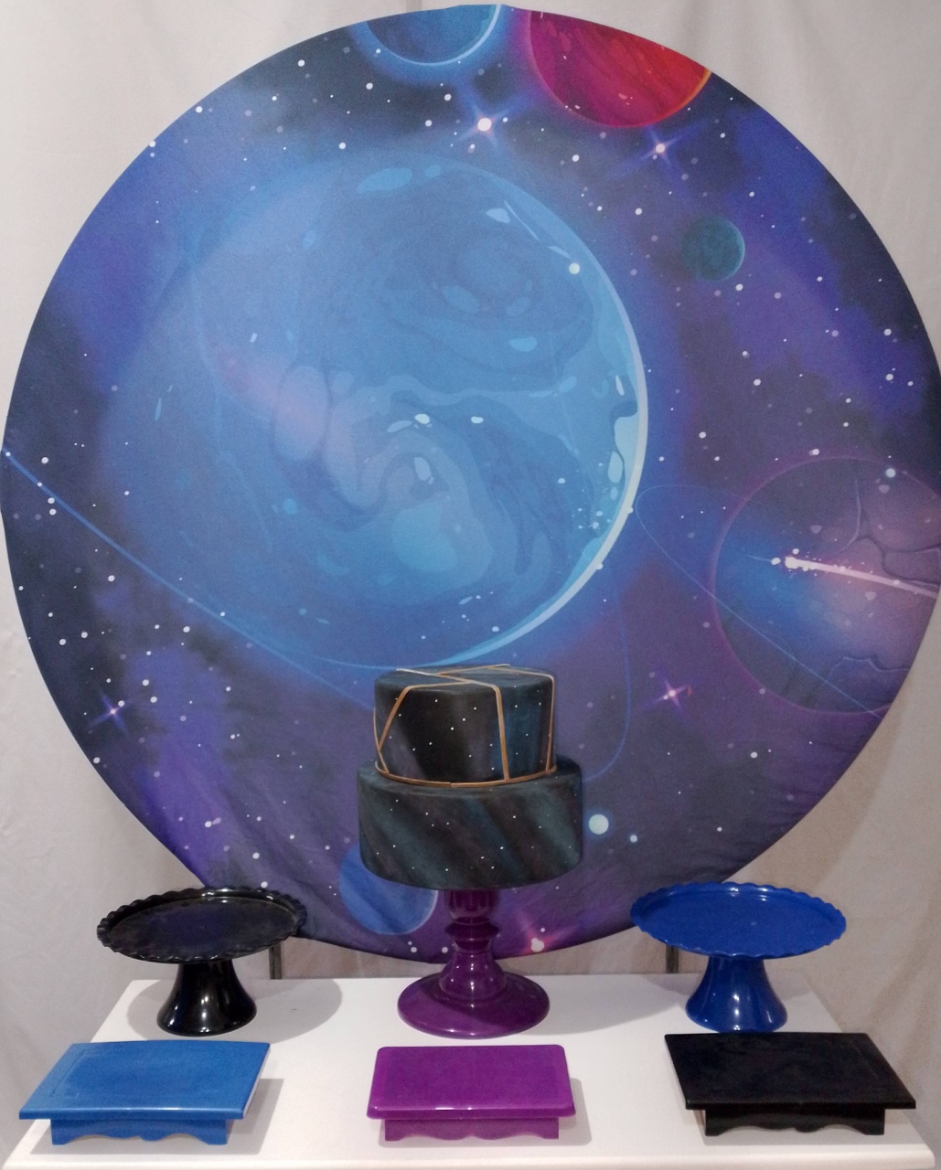 Kit Sem Mesa Galáxia  - Realize Decorações