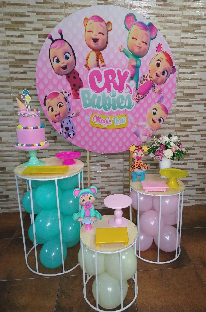 Pegue E Monte Cry Babies - Realize Decorações