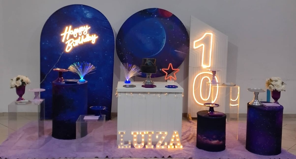 Pegue E Monte Galáxia Mega Luxo - Realize Decorações