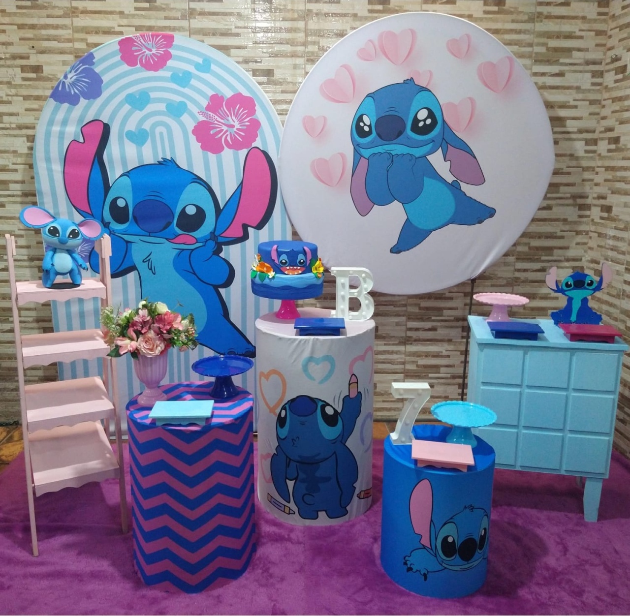 Pegue E Monte Stitch Luxo - Realize Decorações
