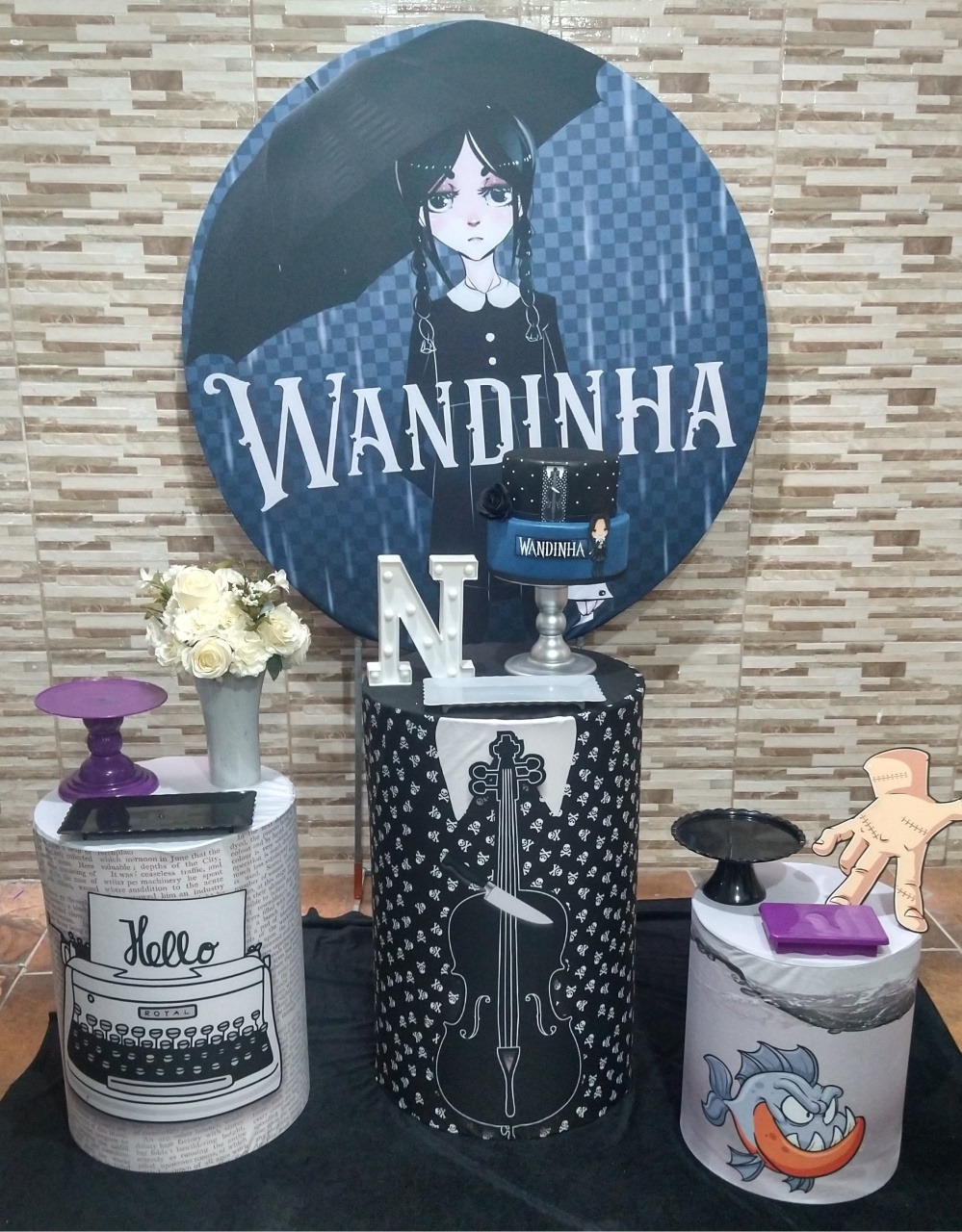 Pegue E Monte Wandinha 1 - Realize Decorações