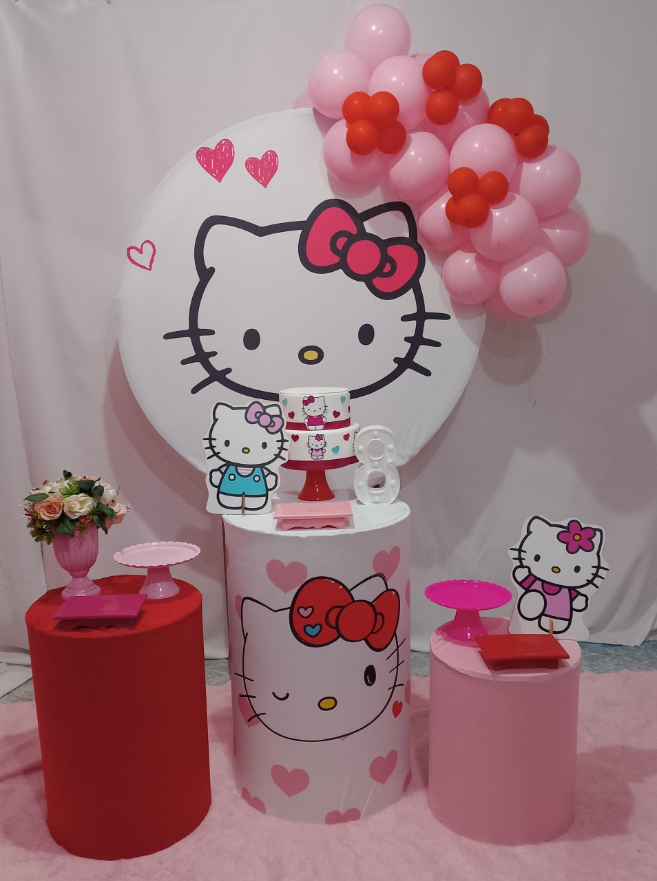 Pegue E Monte Hello Kitty - Realize Decorações