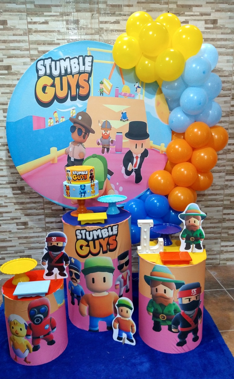Pegue E Monte Stumble Guys - Realize Decorações