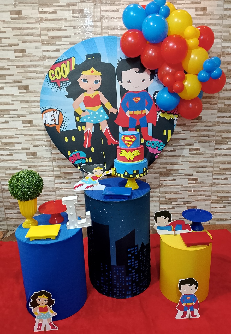 Pegue E Monte Liga da Justiça - Realize Decorações
