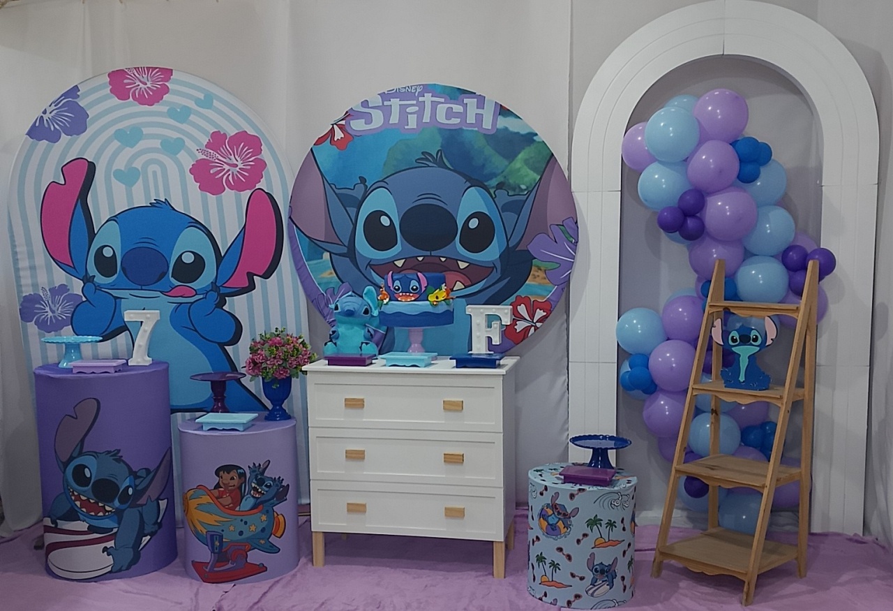 Pegue E Monte Stitch 2 Luxo 2  - Realize Decorações