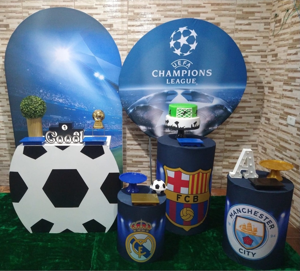 Pegue E Monte Champions Luxo - Realize Decorações