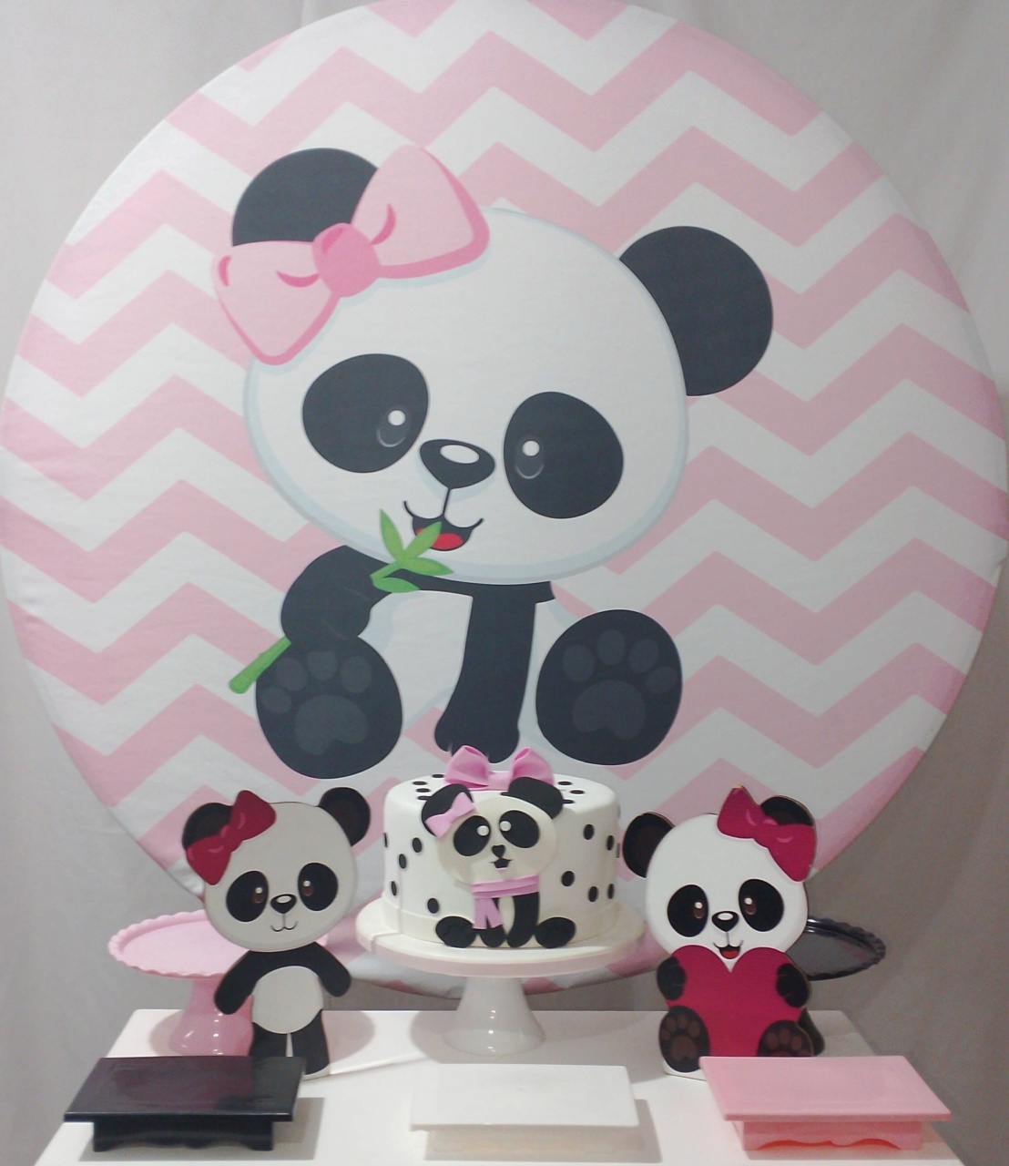 Kit Sem Mesa Panda - Realize Decorações