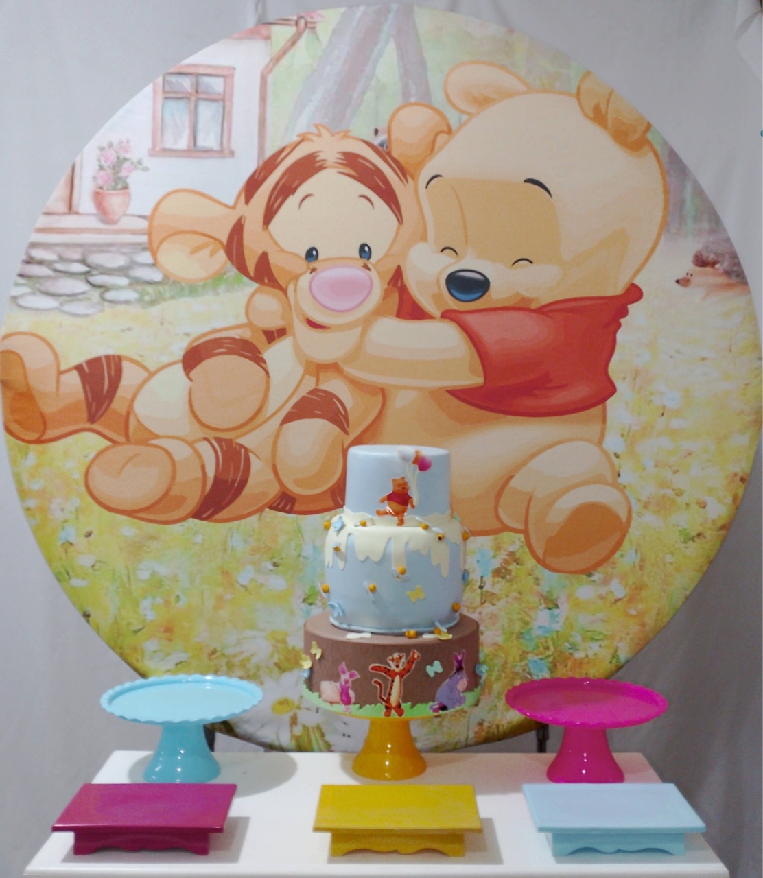 Kit Sem Mesa Ursinho Pooh  - Realize Decorações