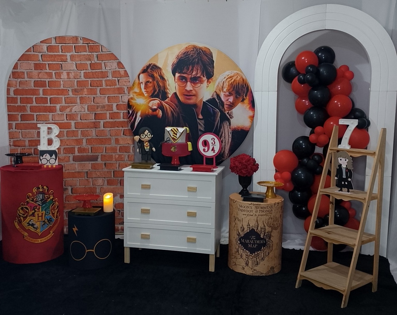 Pegue E Monte Harry Potter Luxo 1 - Realize Decorações