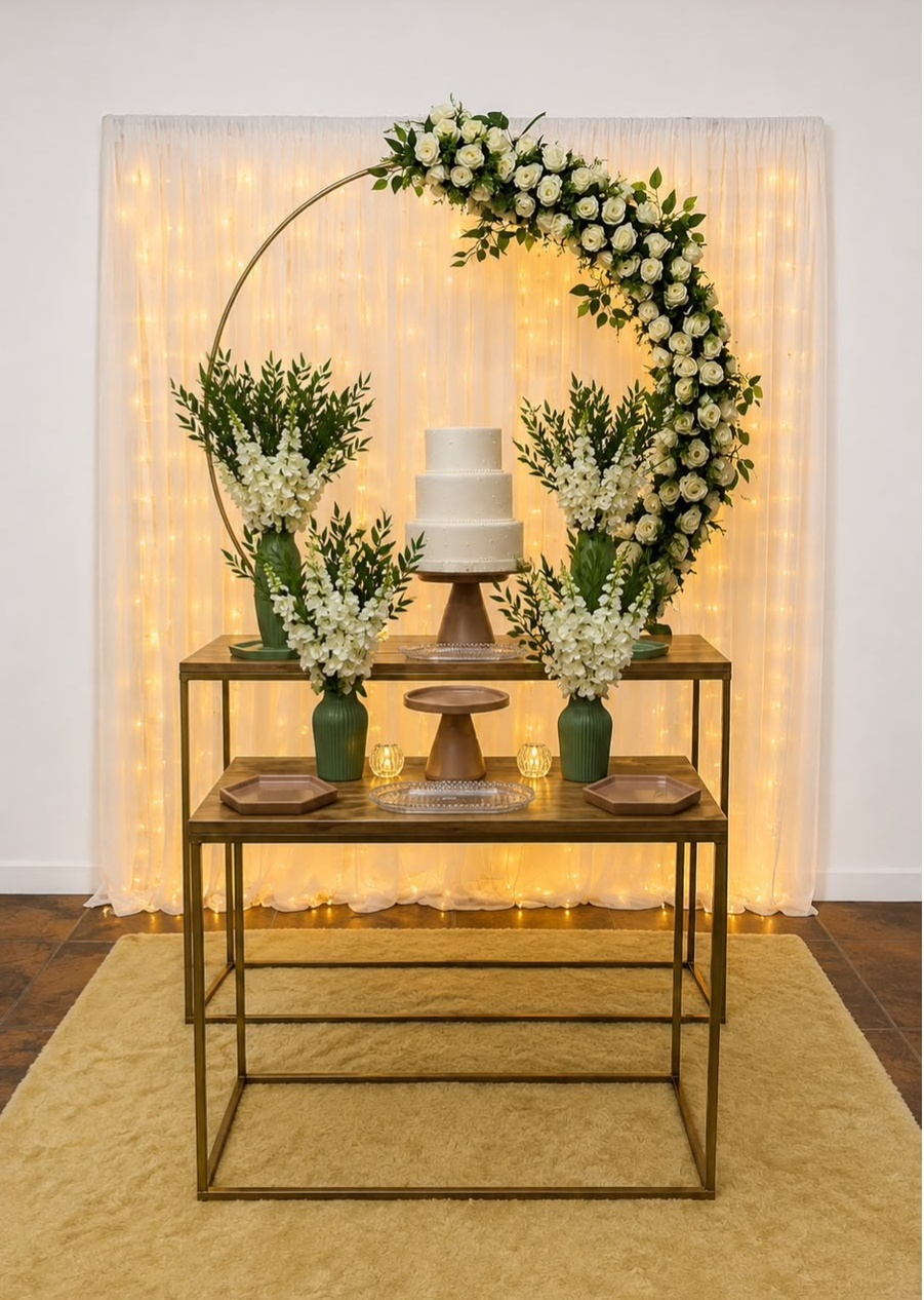 Casamento Com Montagem Verde Eucalipto 4 - Realize Decorações