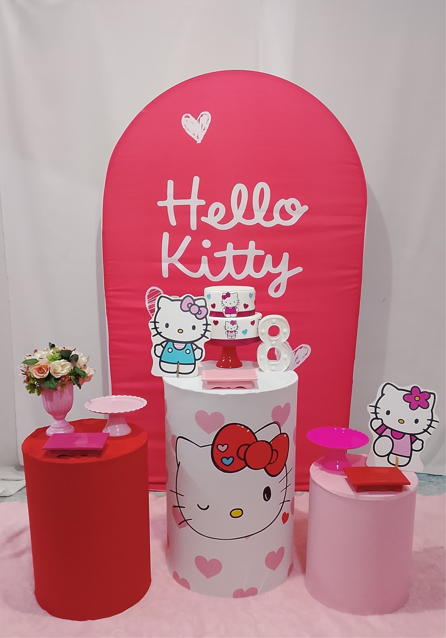 Pegue E Monte Hello Kitty Romano  - Realize Decorações