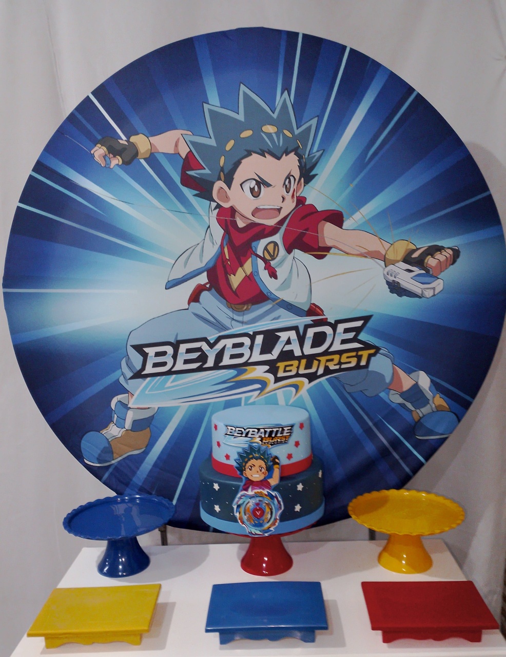 Kit Sem Mesa Beyblade  - Realize Decorações
