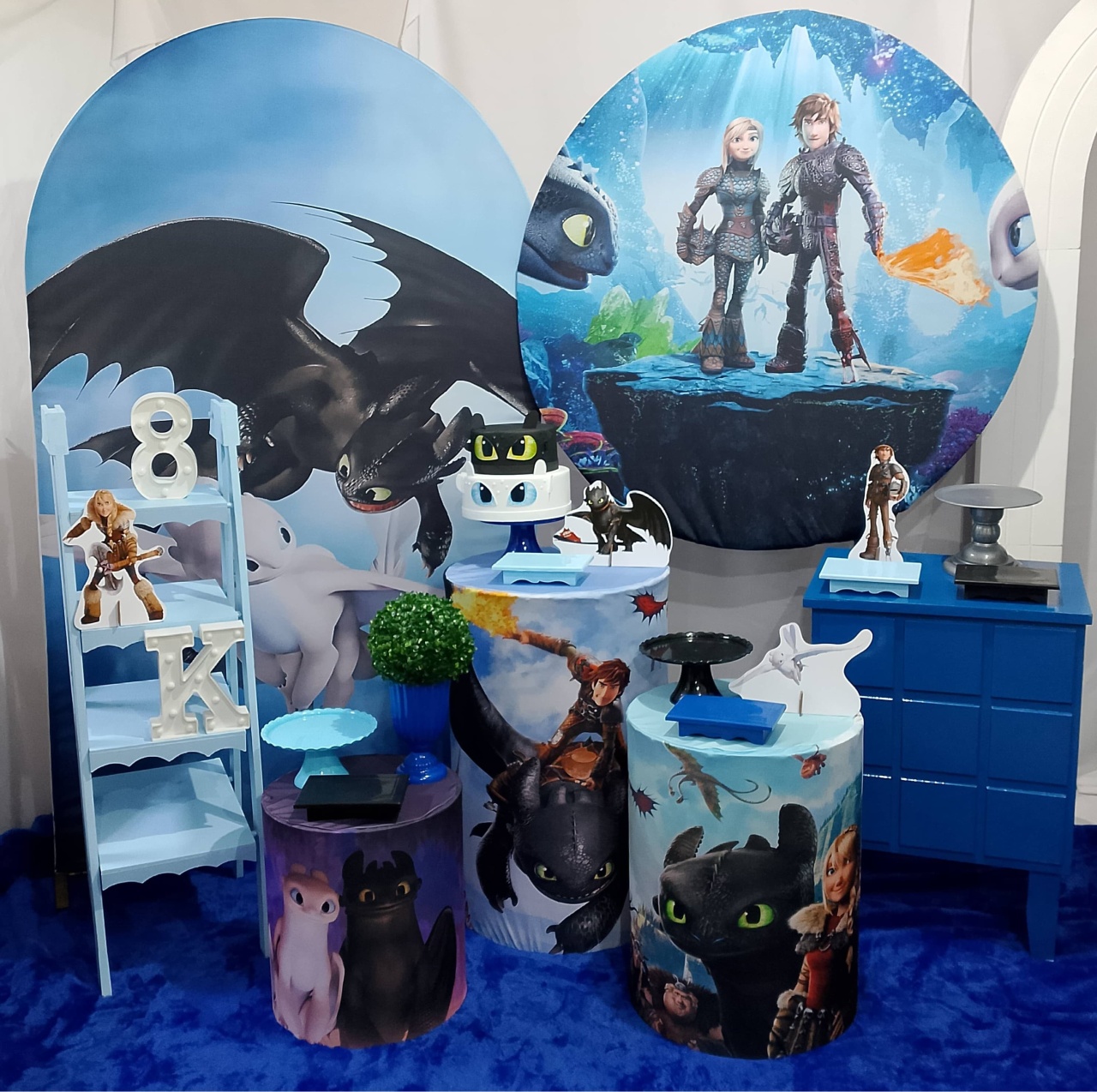 Pegue E Monte Como Treinar O Seu Dragão Luxo  - Realize Decorações