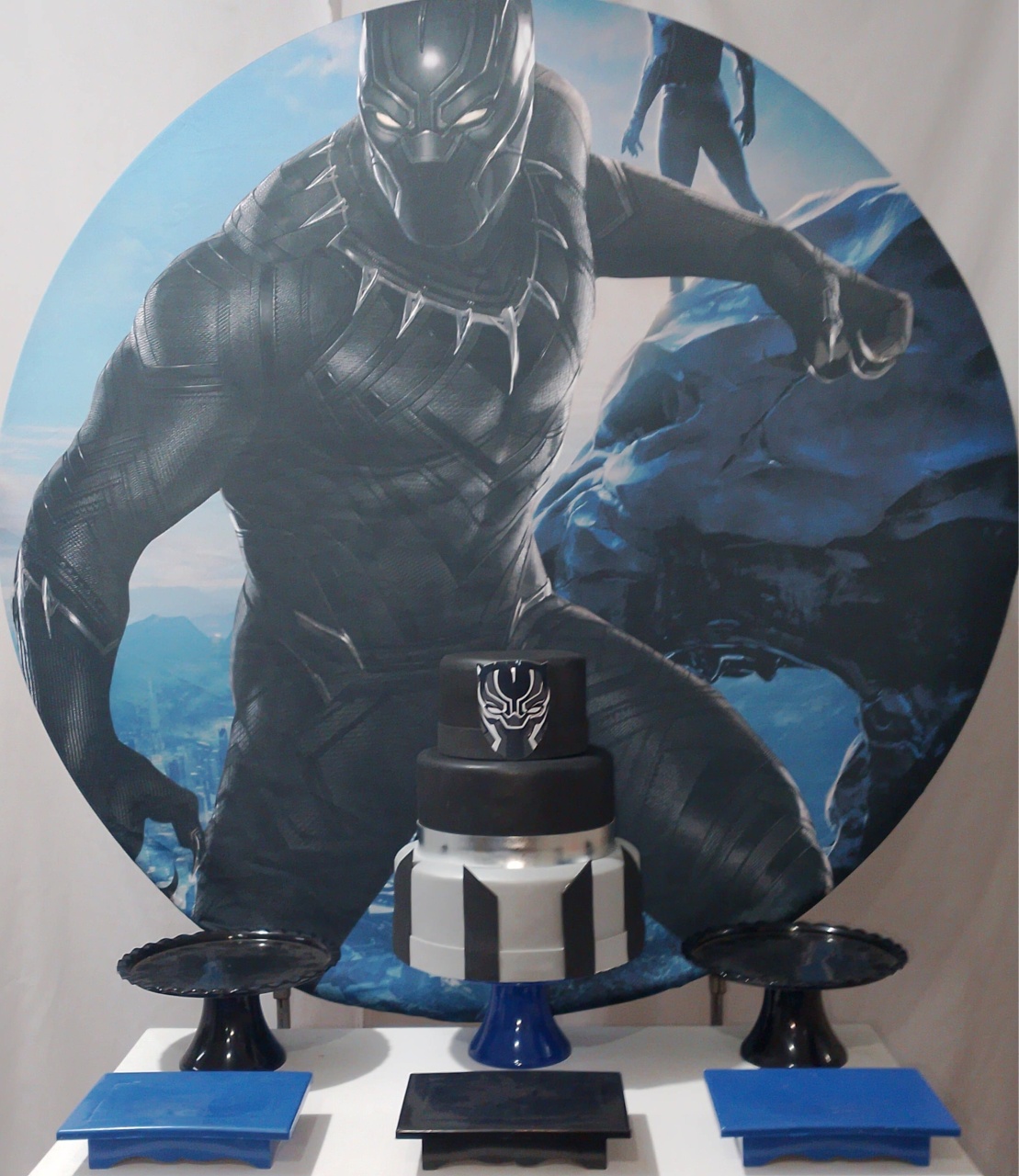 Kit Sem Mesa Pantera Negra  - Realize Decorações