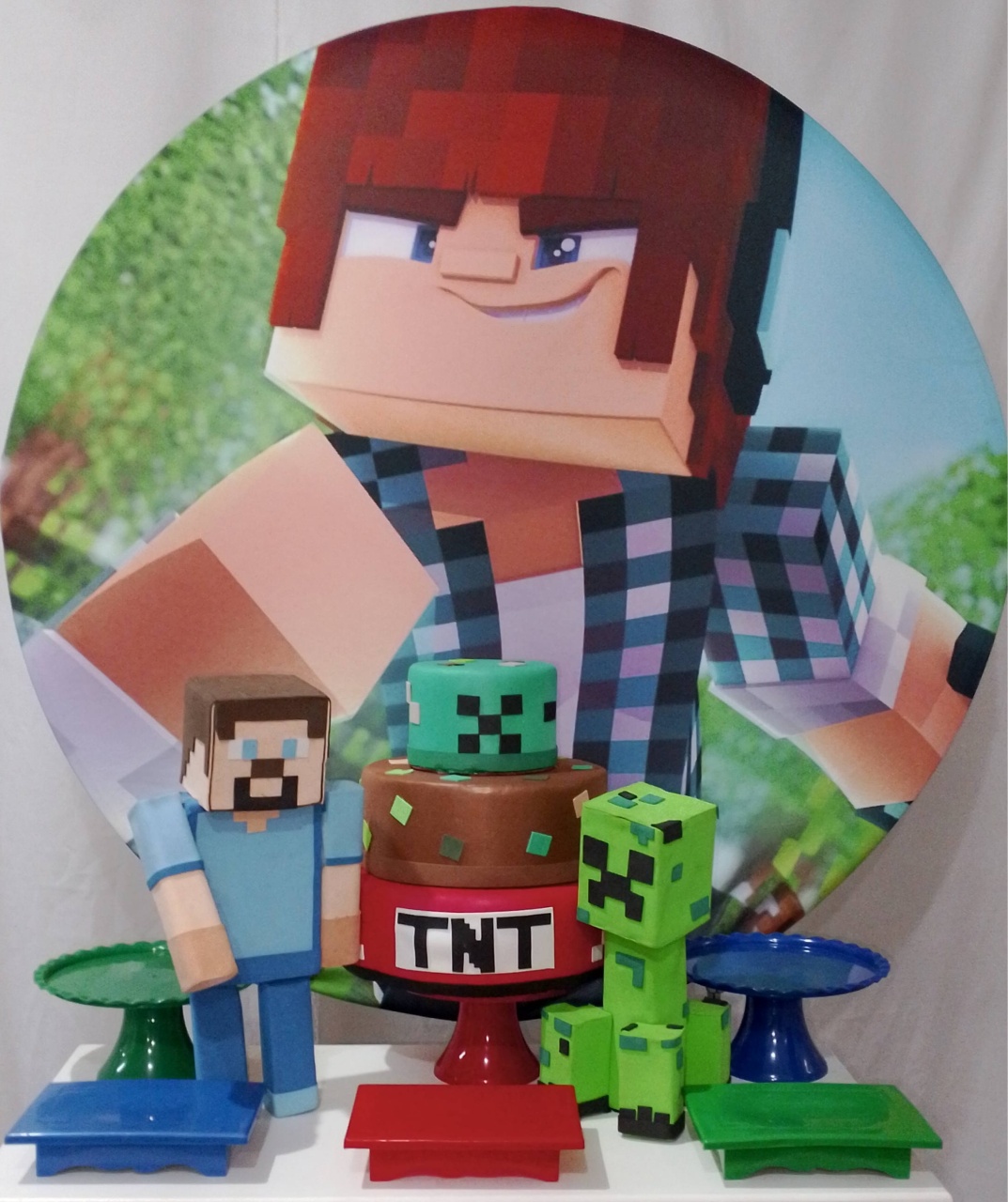 Kit Sem Mesa Minecraft - Realize Decorações