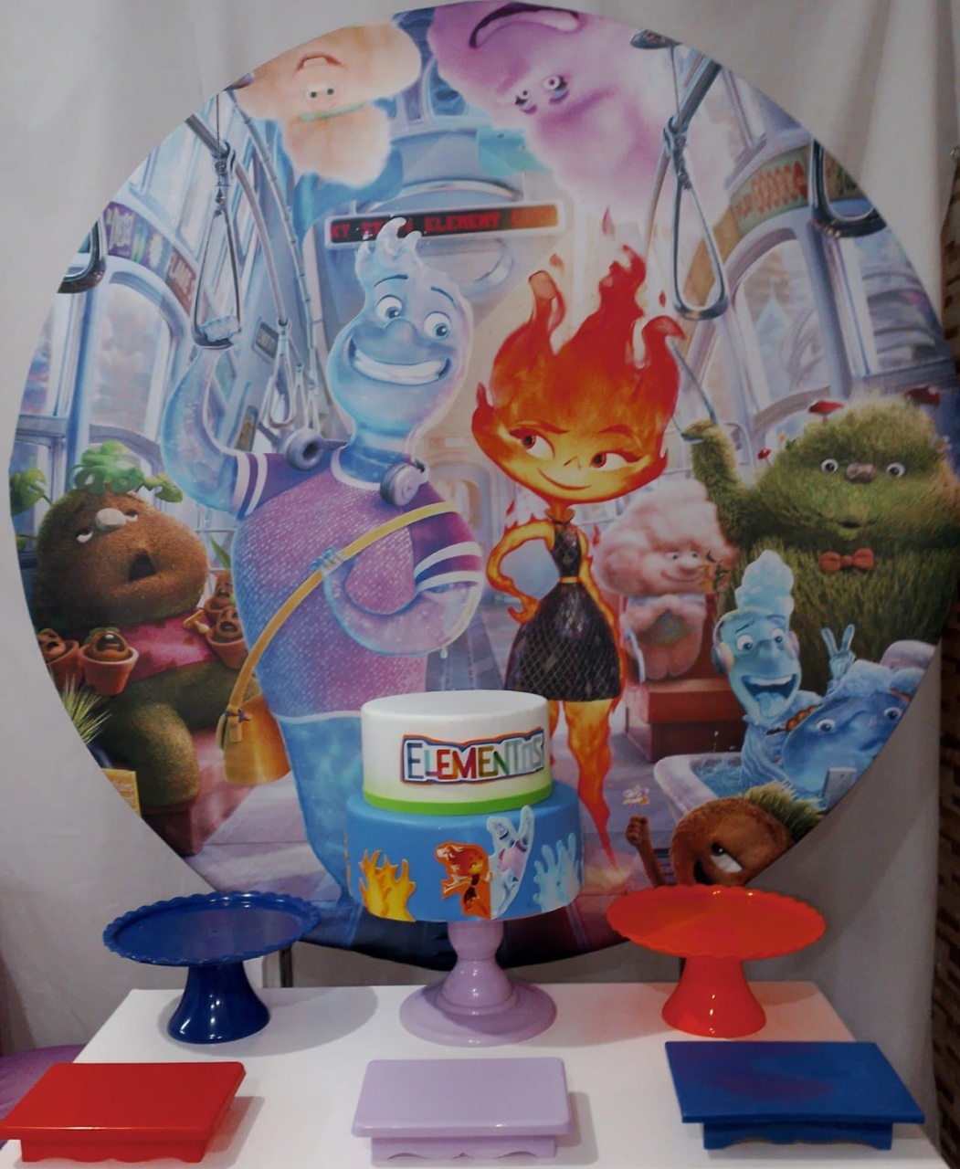 Kit Sem Mesa Elementos  - Realize Decorações