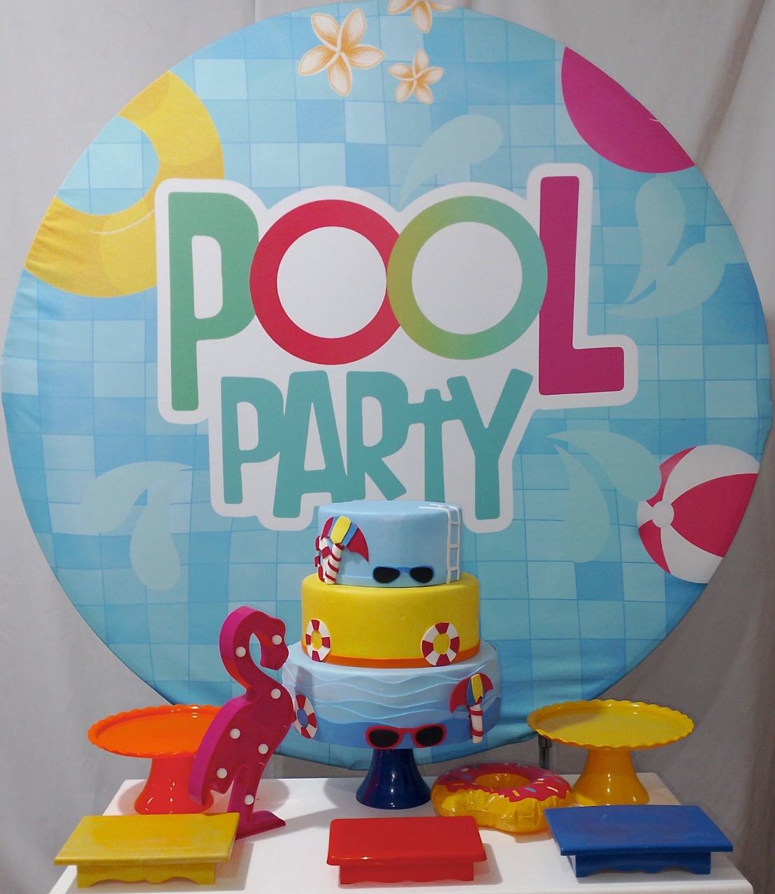 Kit Sem Mesa Pool Party  - Realize Decorações