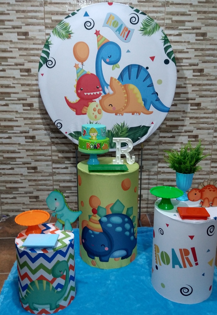 Pegue E Monte Dino Baby - Realize Decorações
