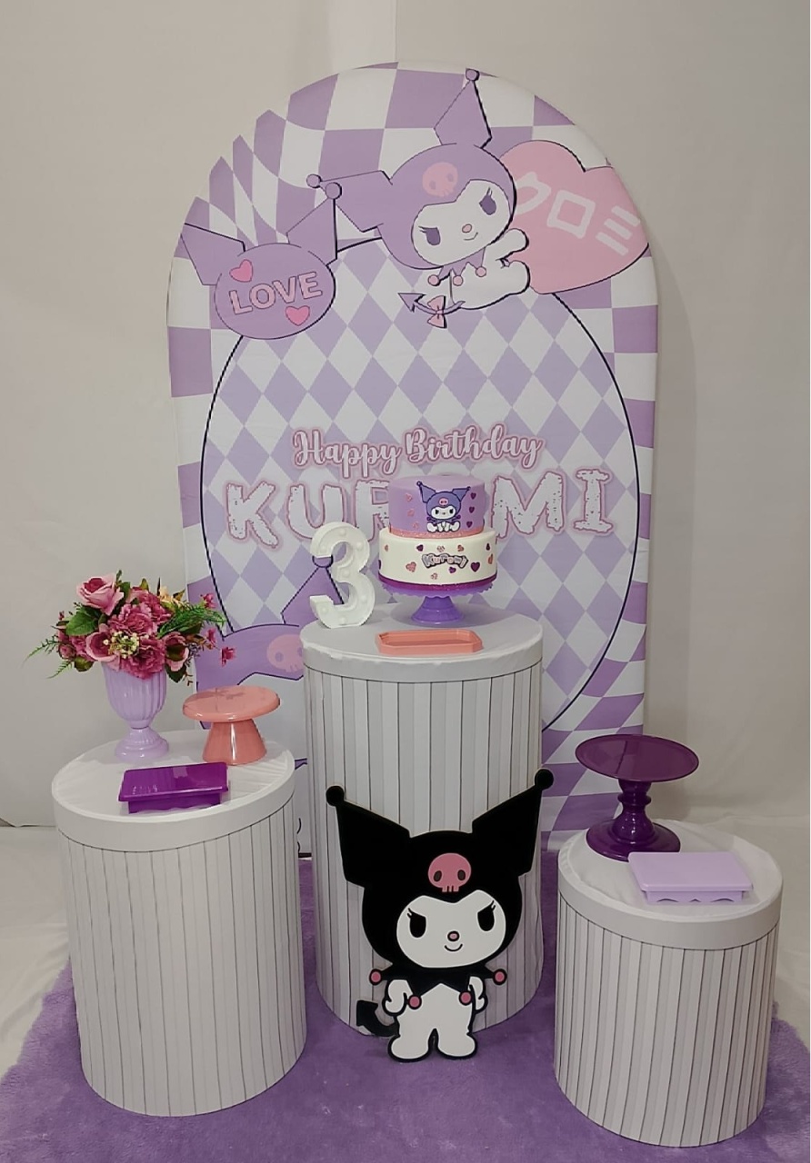 Pegue E Monte Kuromi 2 - Realize Decorações