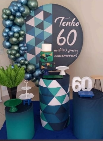 Pegue E Monte Clássico Homem 60 Anos  - Realize Decorações